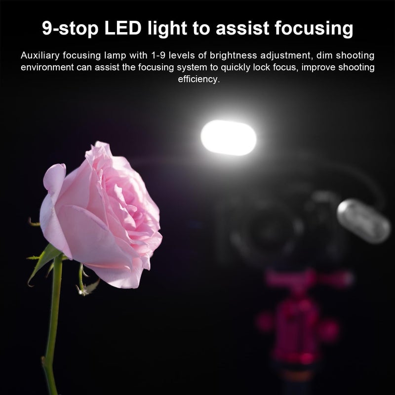 FOMITO Flexible LED Macro Ring Flash Light with 13 Color Filters, Digital Display, USB Cable, Carrying Case - Image 5